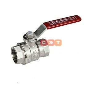 Кран шаровый ВР-ВР R850 (ручка-КРАСНАЯ) 1"